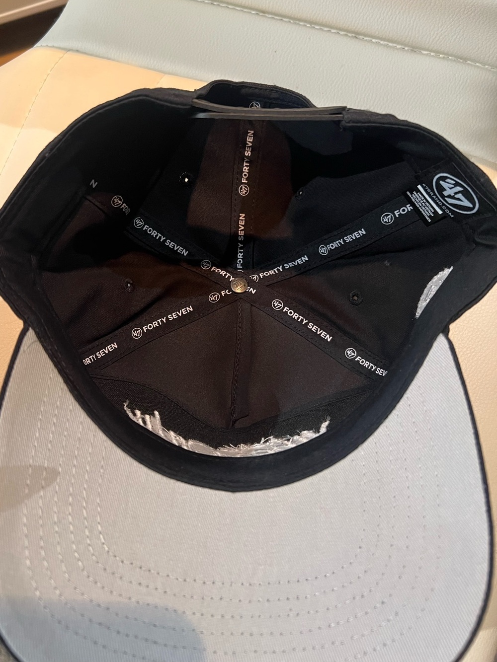 Barstool Sports x ’47 Brand Positive Vibes Only Hitch Snapback Hat NWT - Picture 7 of 7